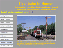 Tablet Screenshot of eisenbahn-in-hemer.de